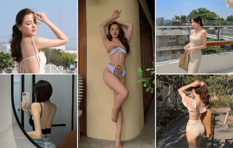Ảnh gái xinh bikini giúp tôn lên hình thể của người phụ nữ