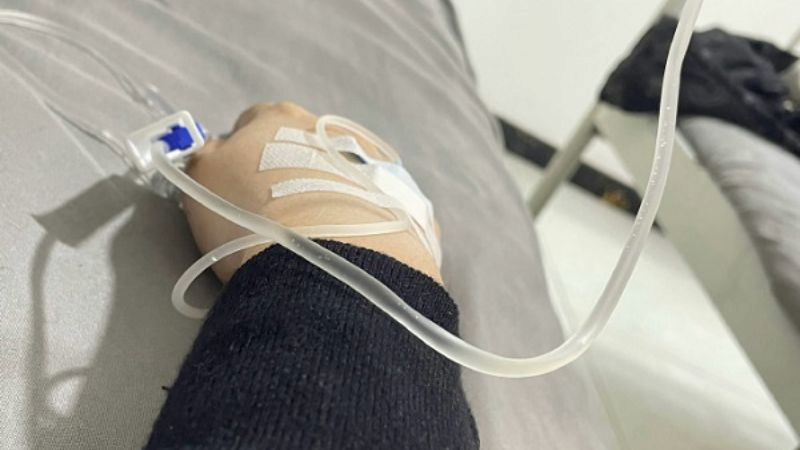 Hình ảnh truyền nước biển ở bệnh viện