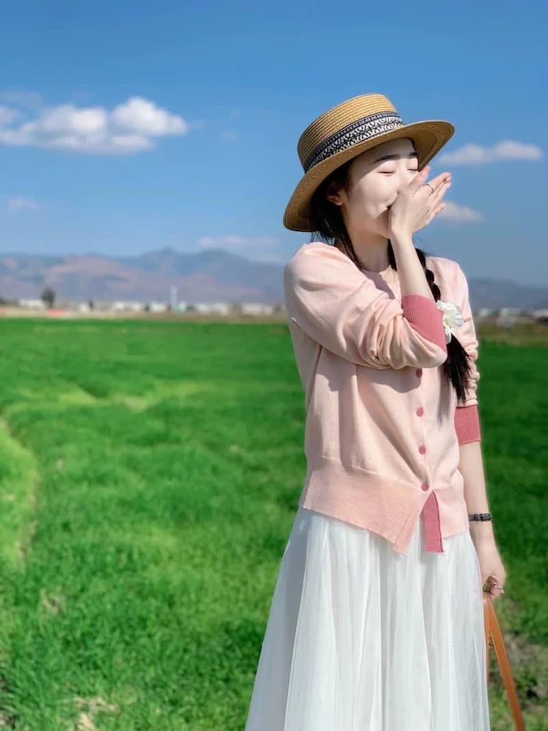 Bộ sưu tập ảnh gái đẹp mặc pinky hot nhất