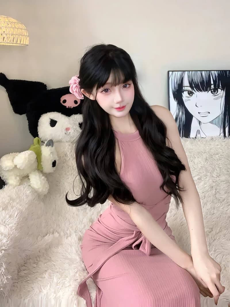 Bộ sưu tập ảnh gái đẹp mặc pinky hot nhất