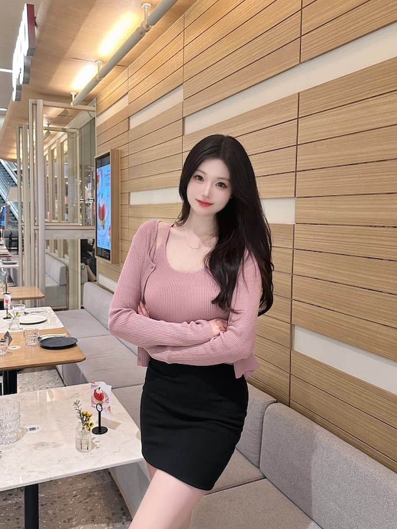 Bộ sưu tập ảnh gái đẹp mặc pinky hot nhất
