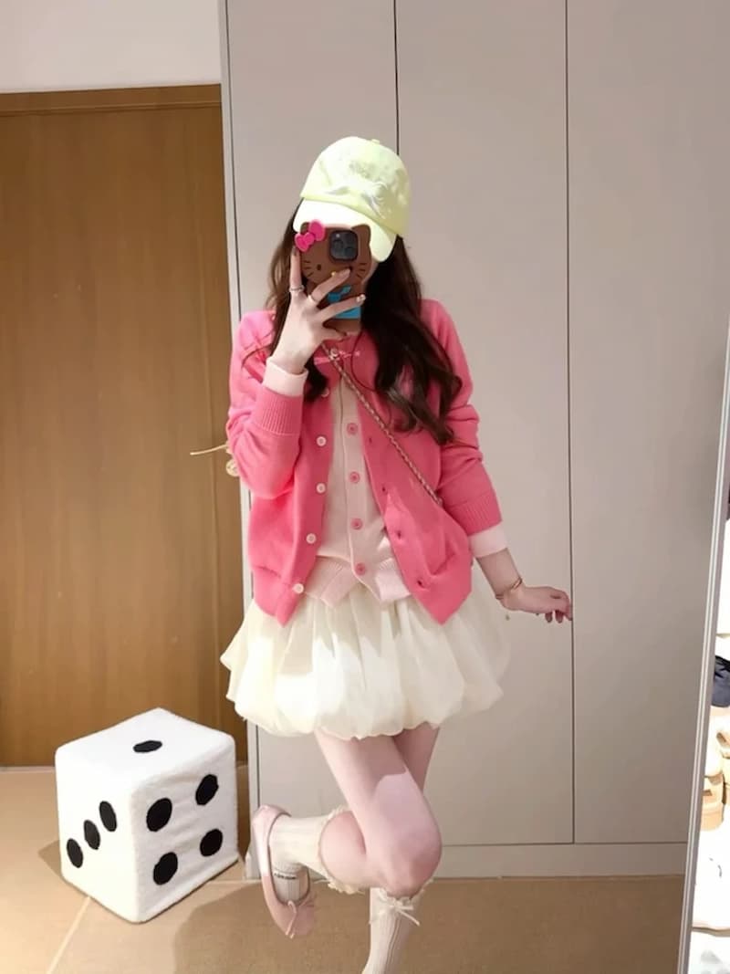 Bộ sưu tập ảnh gái đẹp mặc pinky hot nhất