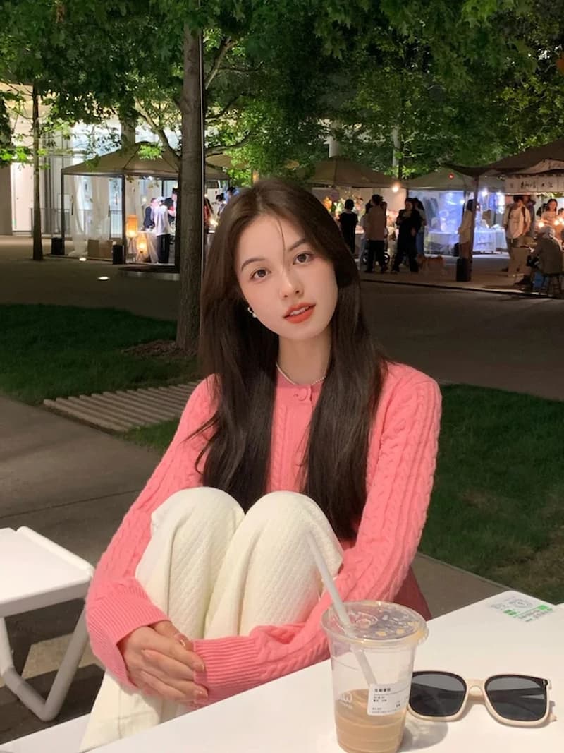 Bộ sưu tập ảnh gái đẹp mặc pinky hot nhất