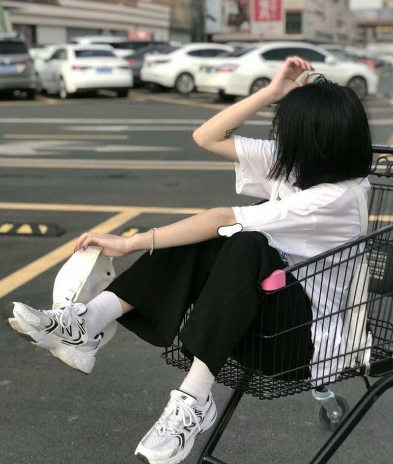 Bộ sưu tập gái đẹp che mặt tóc ngắn