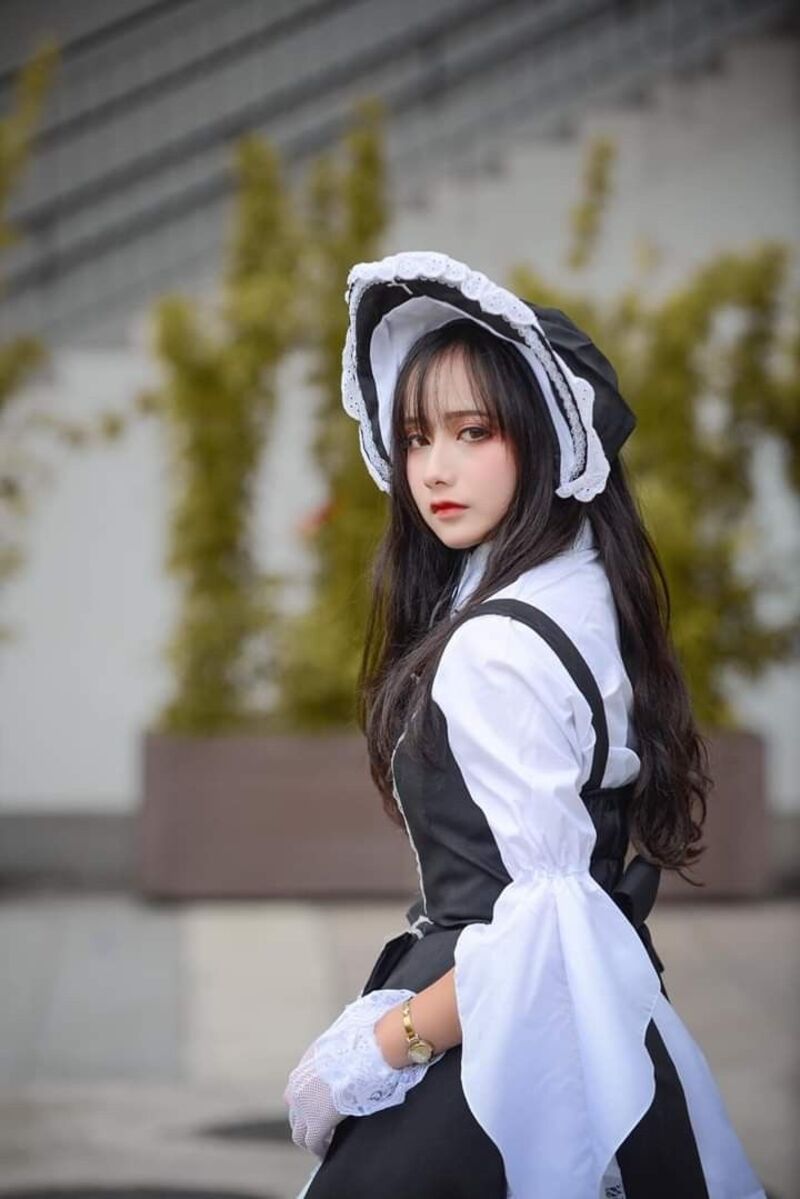 cosplay Kawaii hầu gái