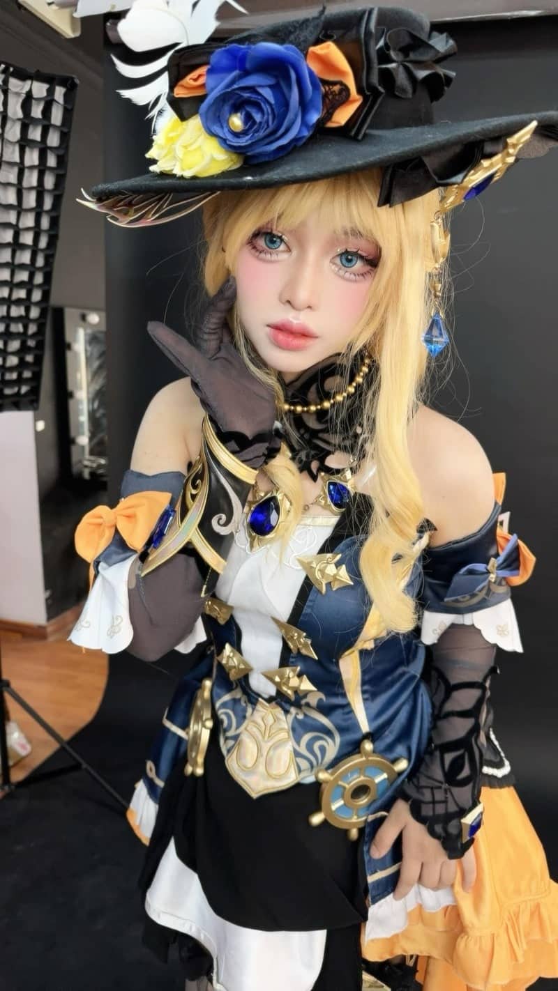 gái xinh cosplay Navia