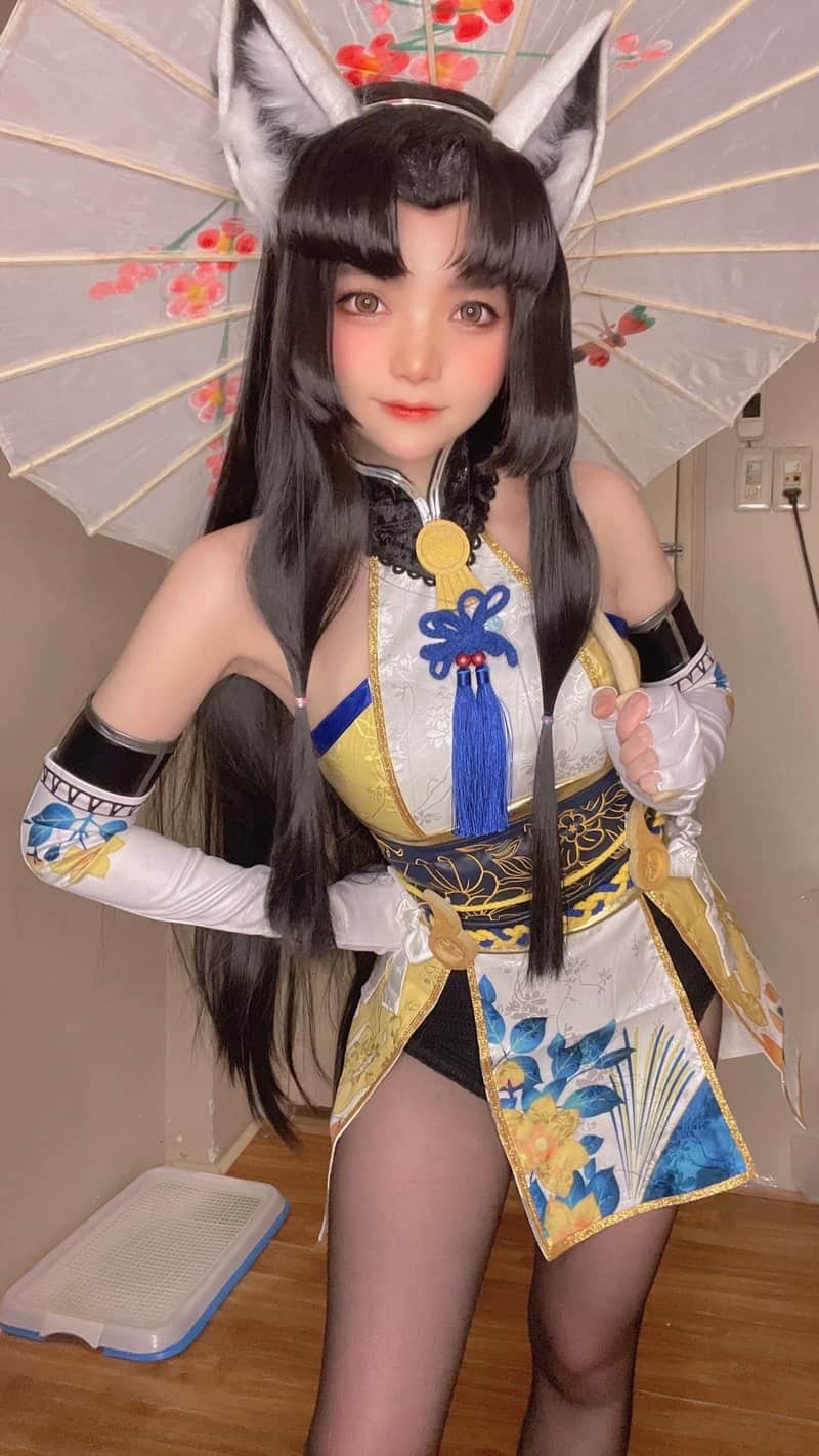 gái xinh cosplay nhân vật anime Kurumi cực chất và cuốn hút