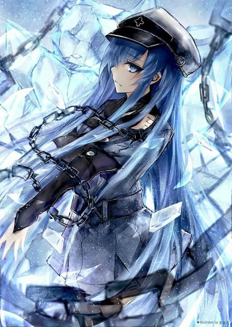 Hình nền anime gái ngầu cá tính cho điện thoại