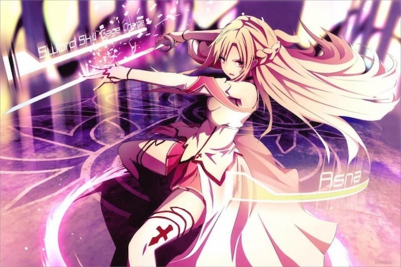 Hình nền anime gái ngầu cá tính cho máy tính