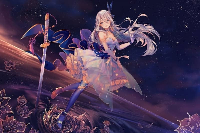 Hình nền anime gái ngầu cá tính cho máy tính
