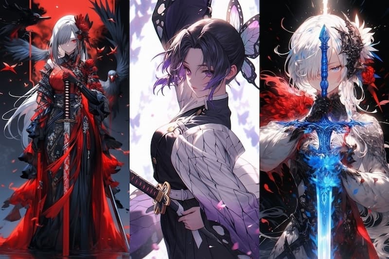 Hình nền anime gái ngầu cá tính cho máy tính
