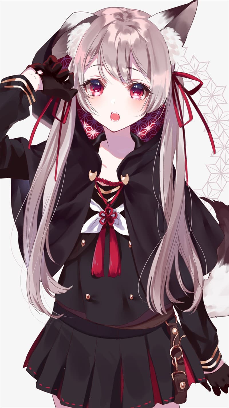 Hình nền điện thoại gái Anime cute