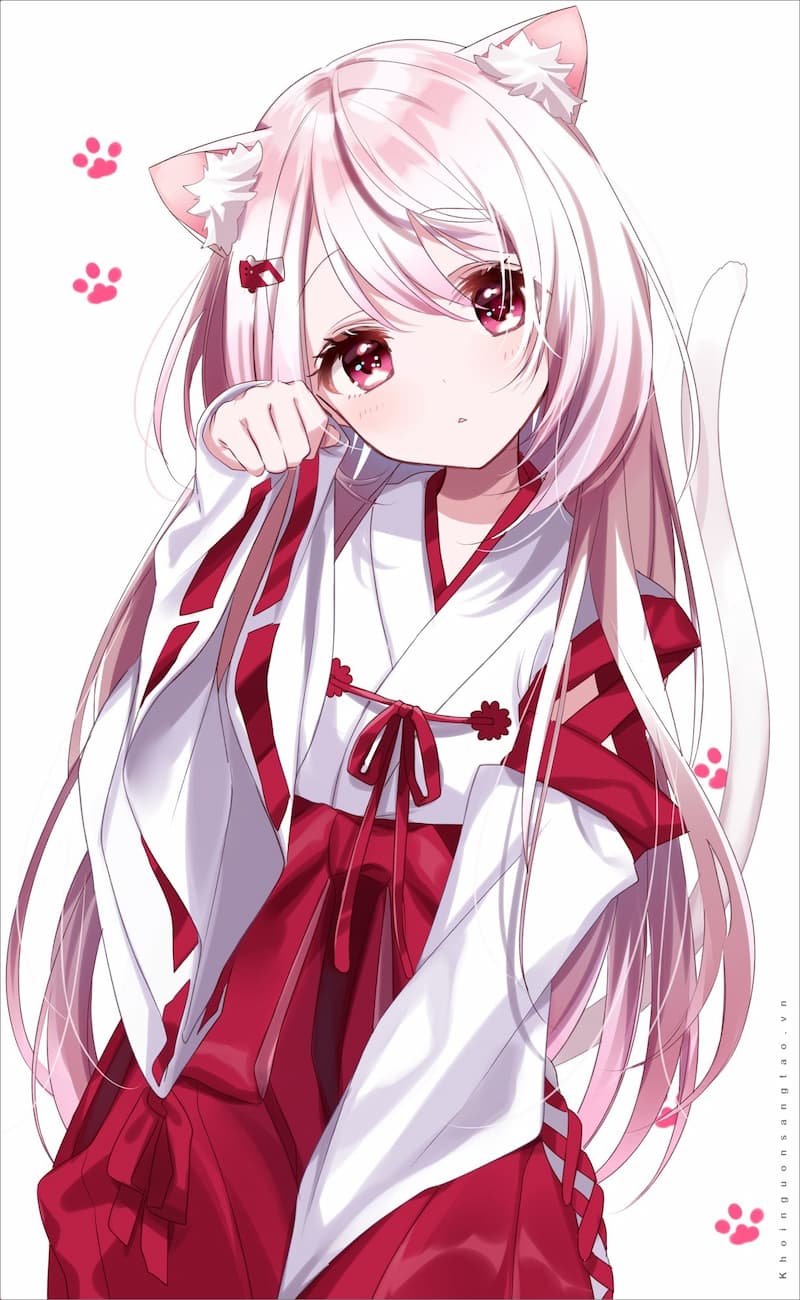 Hình nền điện thoại Anime nữ cute