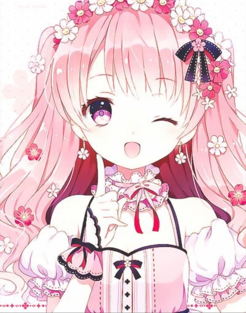 Hình nền điện thoại gái Anime cute