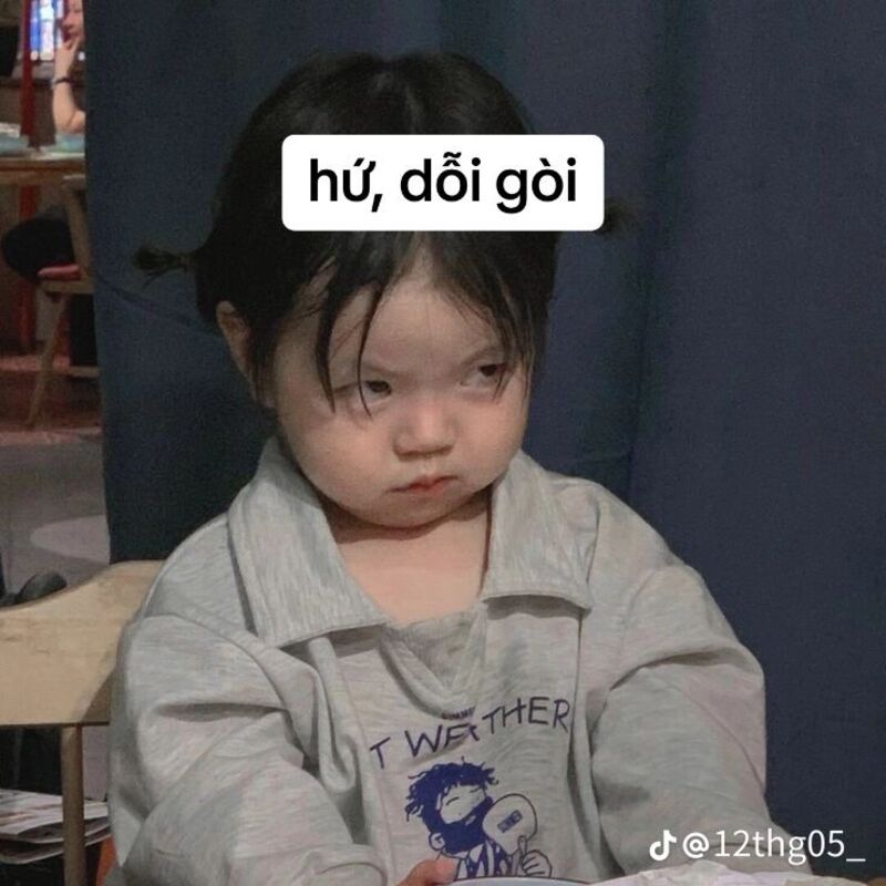 meme buồn hờn dỗi